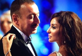 Ильхам Алиев и первая леди Азербайджана - ФОТО